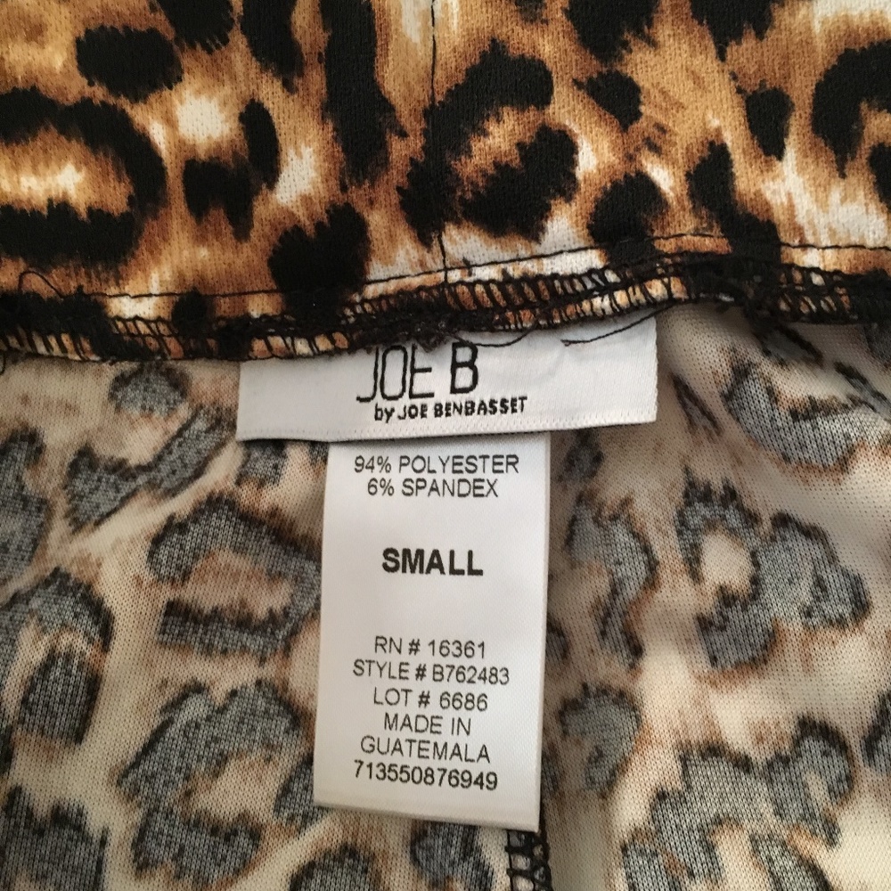 Cheetah Tuxedo Stripe Pants - Picture 4 of 8